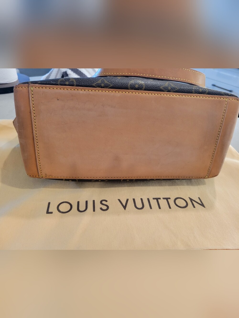VGUC Louis Vuitton Monogram Cabas Piano Tote Shoulder Bag - AUTHENTIC - Picture 13 of 14